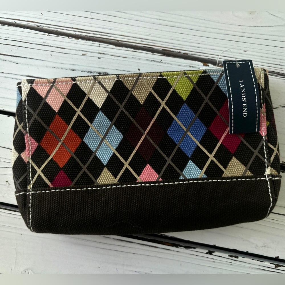 CLEARANCE: Land's End Canvas Cosmetic Bag, NWT